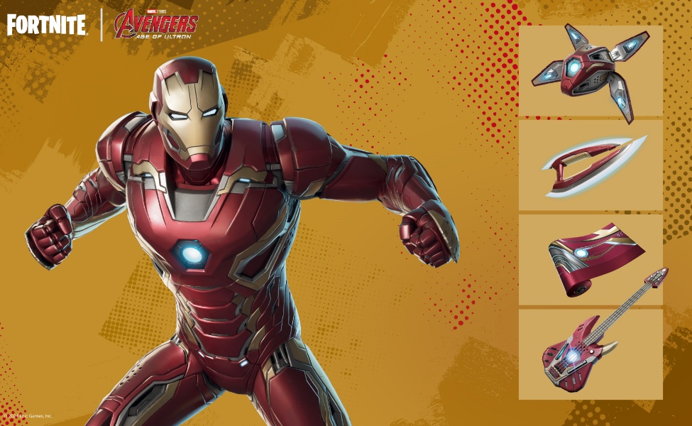 Fortnite Update Iron Man MK 45